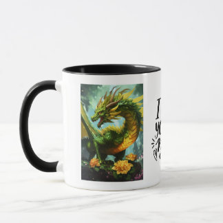 Mystical Bloom Dragon Mug Enchant Your Coffee Ritu