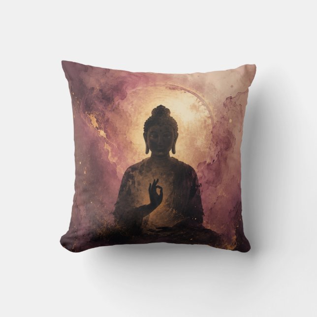 Mystical Buddha | Zen Meditation Cushion (Front)