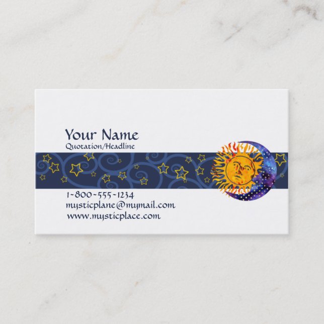 Mystical Business Card (Front)