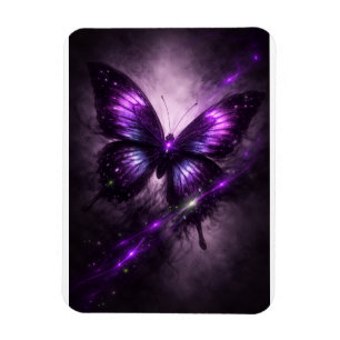 Mystical Butterfly Flexible Photo Magnet