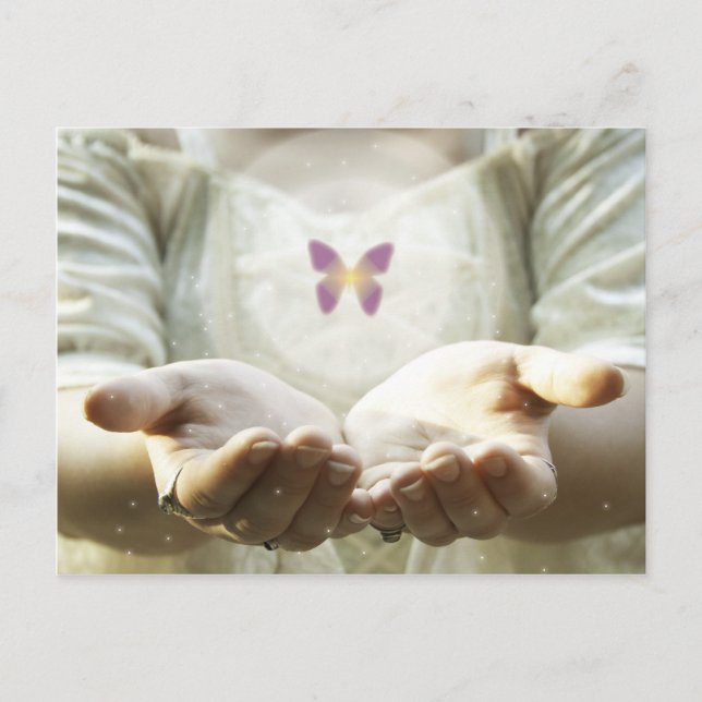 Mystical Butterfly Postcard (Front)