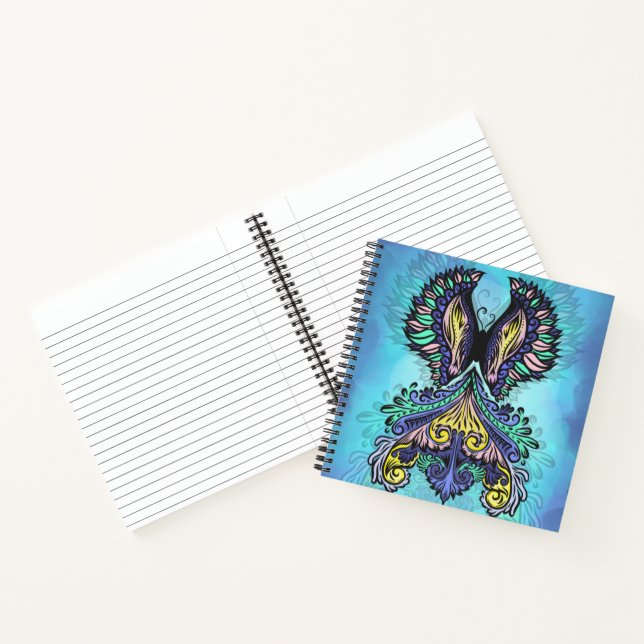 Mystical Butterfly Spirit  Notebook (Inside)