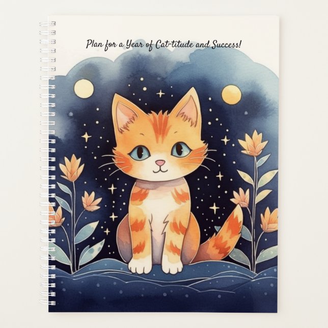 Mystical Cat Planner (Front)