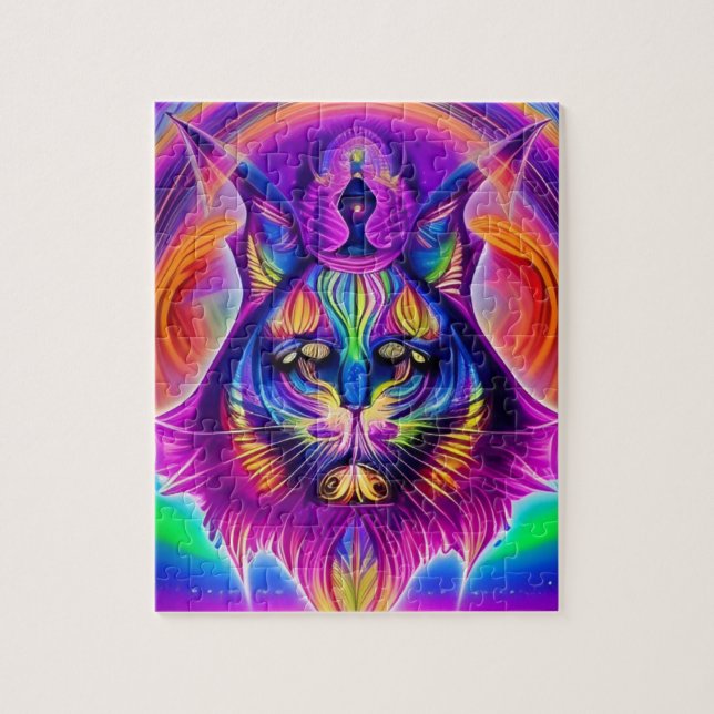mystical cat puzzle (Vertical)