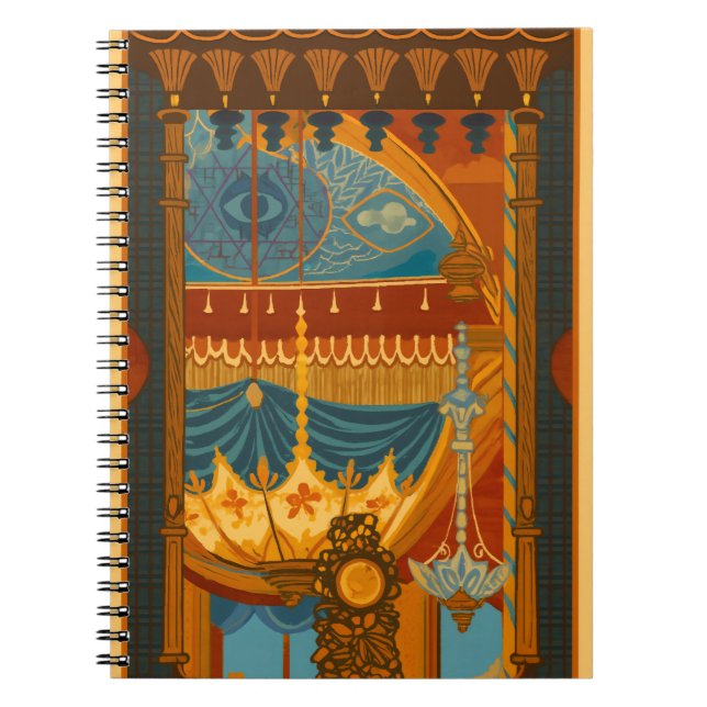 Mystical Ceiling Print from Brighton’s Music Room Notebook (Front)