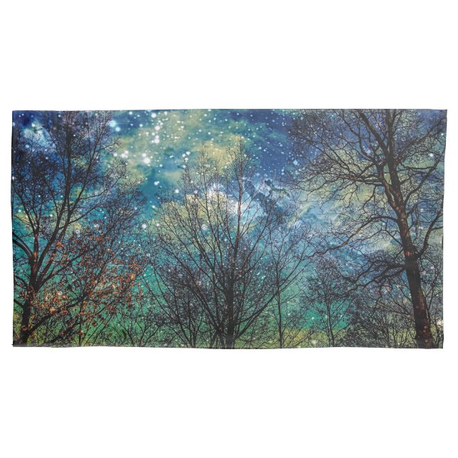 Mystical Celestial Forest King Pillowcase (Front)
