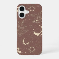 Mystical Celestial Night Moth & Serpent Pattern
