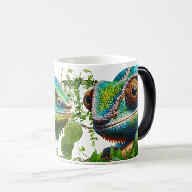 Mystical Chameleon Encounter Magic Mug (Front Right)