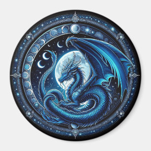 Mystical Chinese Lunar New Year of the Dragon 2024 Magnet