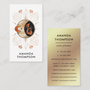 Mystical Cosmic Business Card