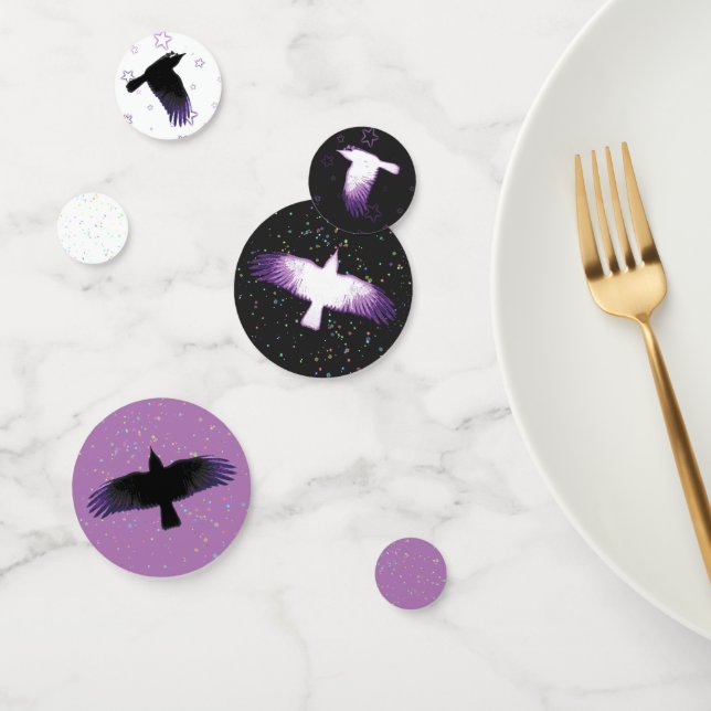 Mystical Crows Confetti (Group)