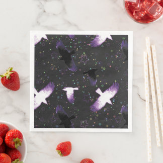 Mystical Crows Napkin