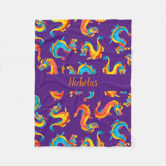 Mystical Dragon Blanket For Fantasy Lovers