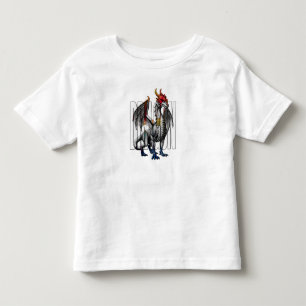 Mystical Dragon Fantasy Creature Design Toddler T-Shirt