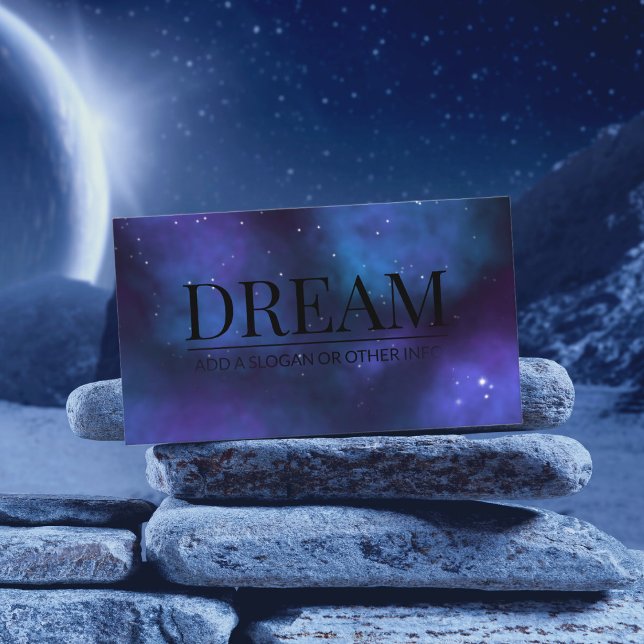 Mystical Dream Starlight  Business Card (Creator Uploaded)