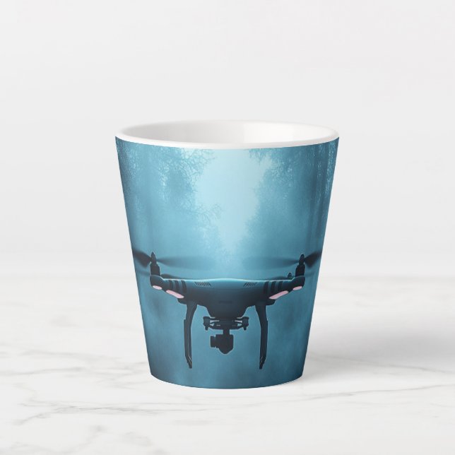 Mystical Drone Latte Mug (Front)