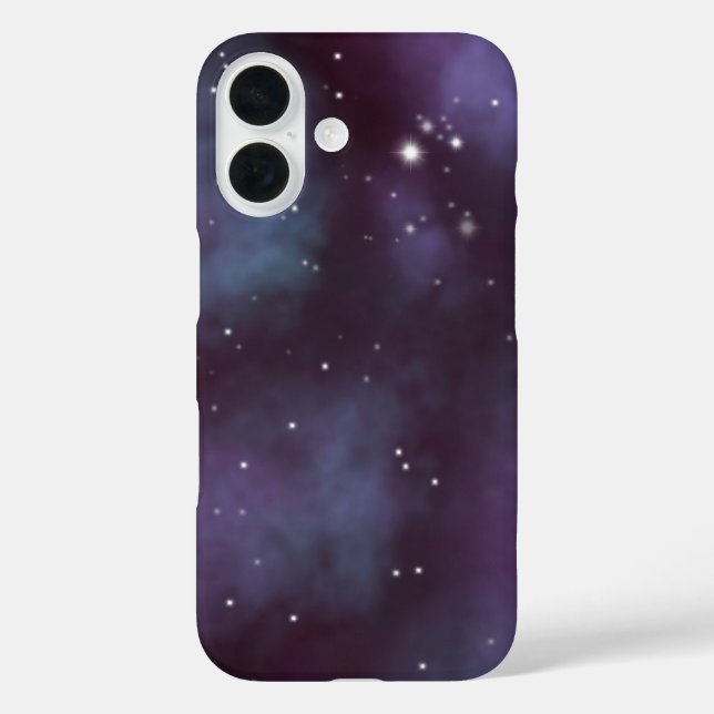 Mystical Dusty Violet Galaxy Case-Mate iPhone Case (Back)