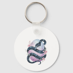 Mystical  Easter snake Key Ring