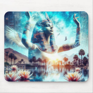 Mystical Egyptian Goddess Mouse Mat