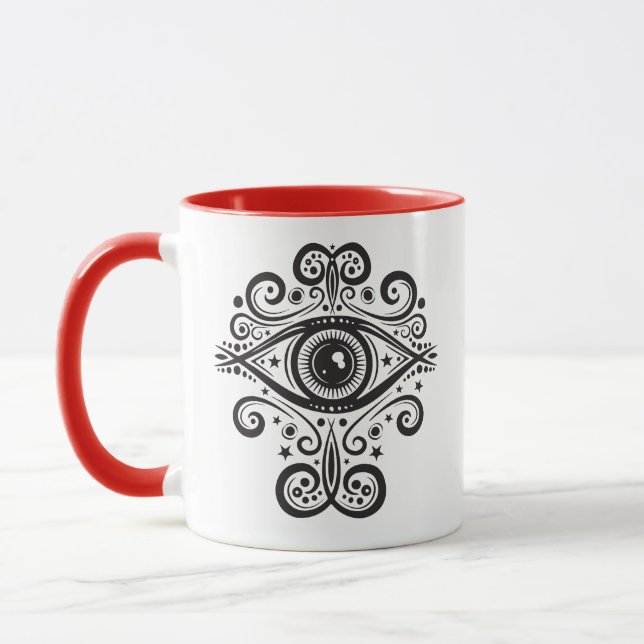 Mystical Eye Coffee Mug (Left)
