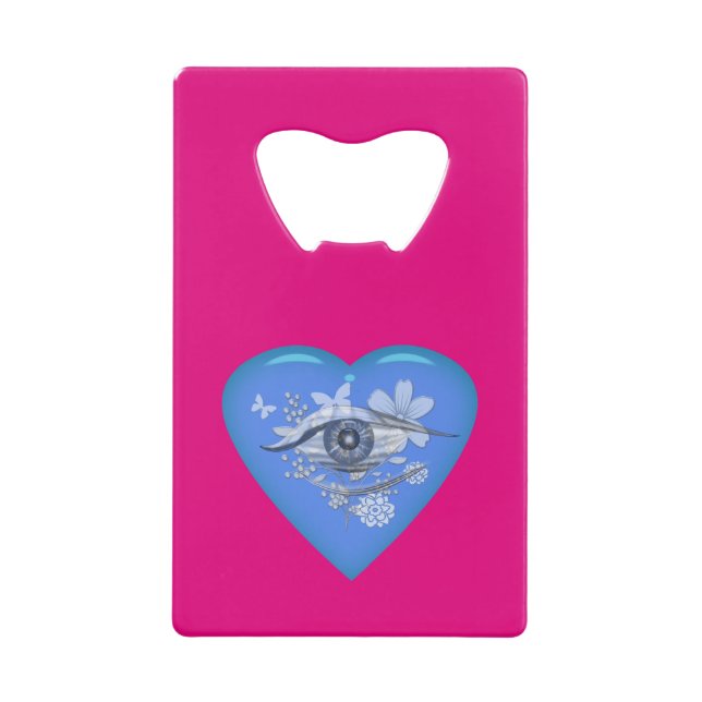 Mystical Eye Floral Heart (Front)