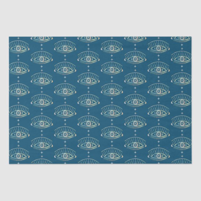 Mystical Eye Magical Boho Colourful Pastel Gift   Tissue Paper (Front)