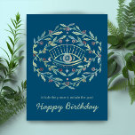 Mystical Eye Roses Inspirational Happy Birthday  Postcard<br><div class="desc">Text on the front of this birthday postcard reads "inhale the present, exhale the past Happy Birthday". Edit or delete the text if you like or leave it as is! Blank on the back side for your handwritten message or add your own text. FULLY CUSTOMIZABLE! Click on “Personalise” above to...</div>