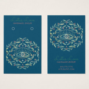 Mystical Eye Roses Vines Earring Necklace Jeweller