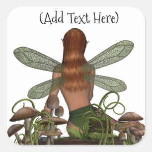 Mystical Fairy Perosnalized stickers