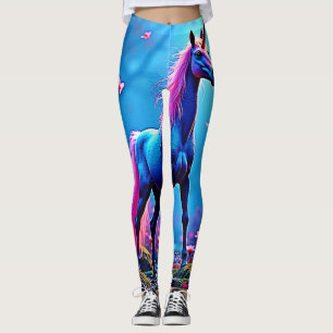 Mystical Fantasy Unicorn Art Leggings