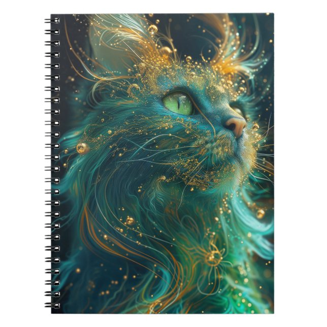 Mystical Feline Notebook (Front)