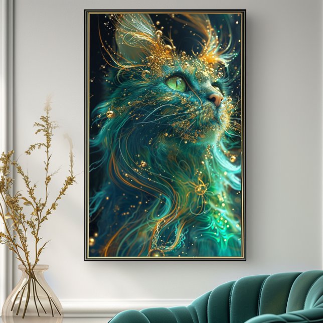 Mystical Feline Poster (Creator Uploaded)