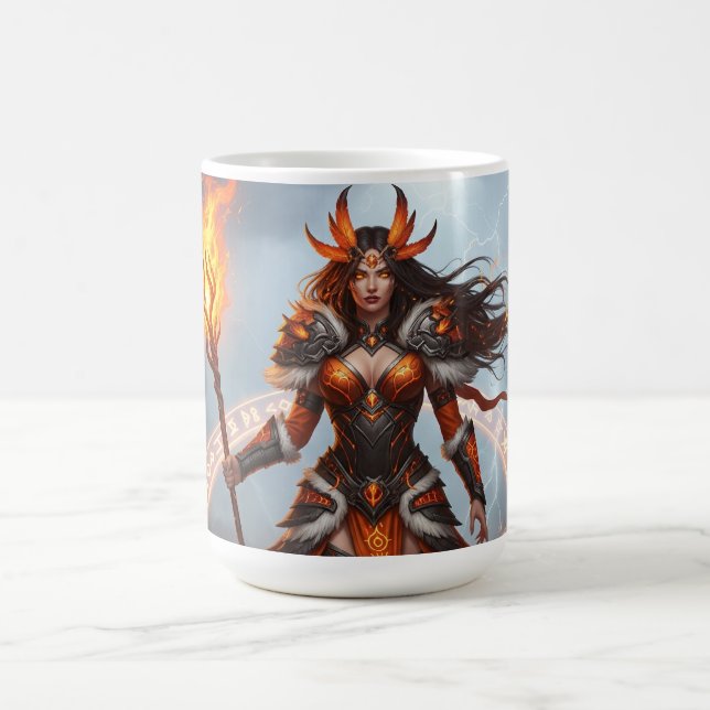 Mystical Fire Shaman Mug (Center)