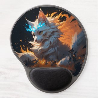 Mystical Flame Cat Familiar
