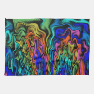 Mystical Flames Tea Towel