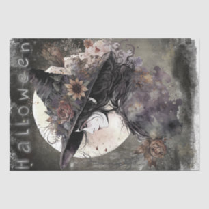 Mystical Floral Witch Tissue Paper