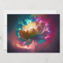 Mystical Flower Greeting Card