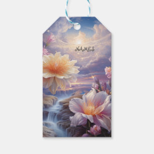 Mystical Flowers of the Supernatural Realm Gift Tags