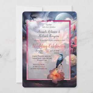 Mystical Flowers of the Supernatural Realm Invitation