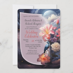 Mystical Flowers of the Supernatural Realm  Invitation