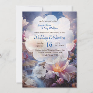 Mystical Flowers of the Supernatural Realm  Invitation