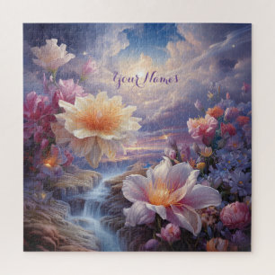 Mystical Flowers of the Supernatural Realm Jigsaw Puzzle