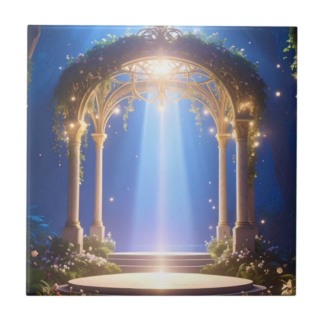 Mystical Forest Arch Tile (Front)