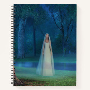 Mystical Forest at Night – Fantasy Art Notebook