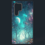 Mystical Forest  Case-Mate iPhone Case<br><div class="desc">Beautiful mystical forest with half moon and paranormal lights.</div>