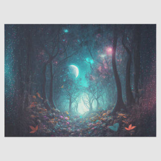 Mystical Forest Decoupage Tissue Paper