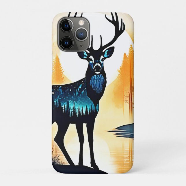 Mystical Forest Deer Case-Mate iPhone Case (Back)