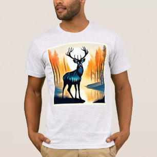 Mystical Forest Deer T-Shirt