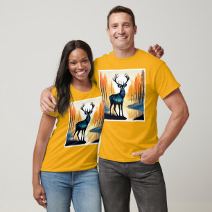 Mystical Forest Deer T-Shirt
