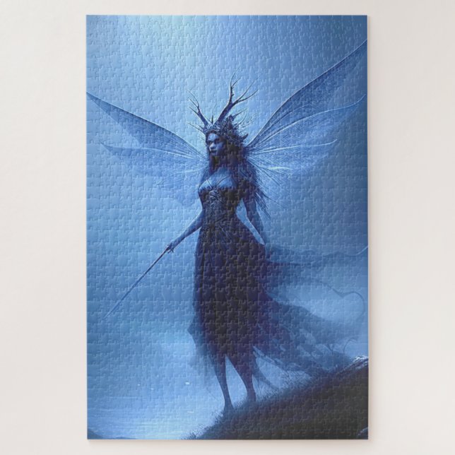 Mystical forest fairy jigsaw puzzle (Vertical)